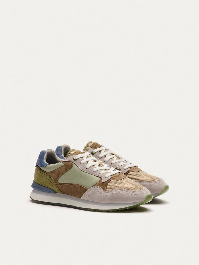 Hoff City Baku Joggesko Herre Grønn Brune Khaki | RTA391ZR